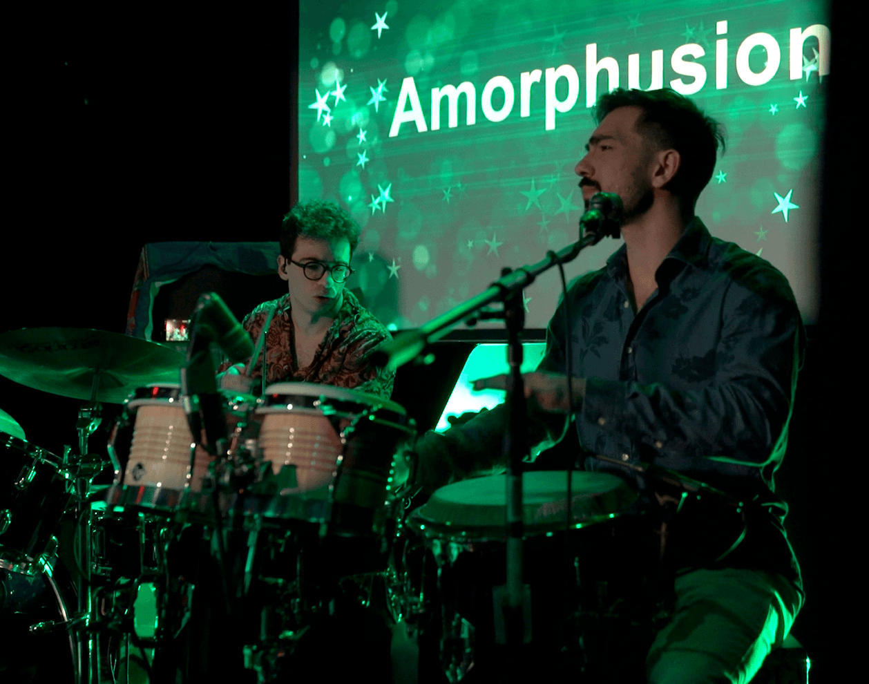 picture of Amorphusion drummers